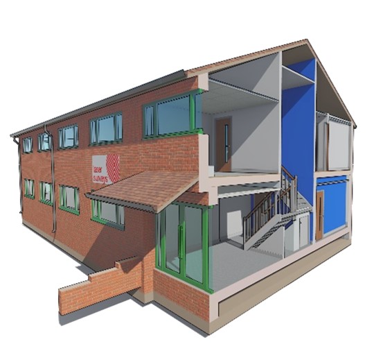 3D Building Model LOD 3d construction site model, bim building model, LOD 3d modelling, 3d modelling services, 3d model LOD
