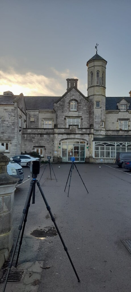 3D Laser Scanning at Bay House School in Gosport 3D Laser scanning, laser survey, measured building survey, measured survey